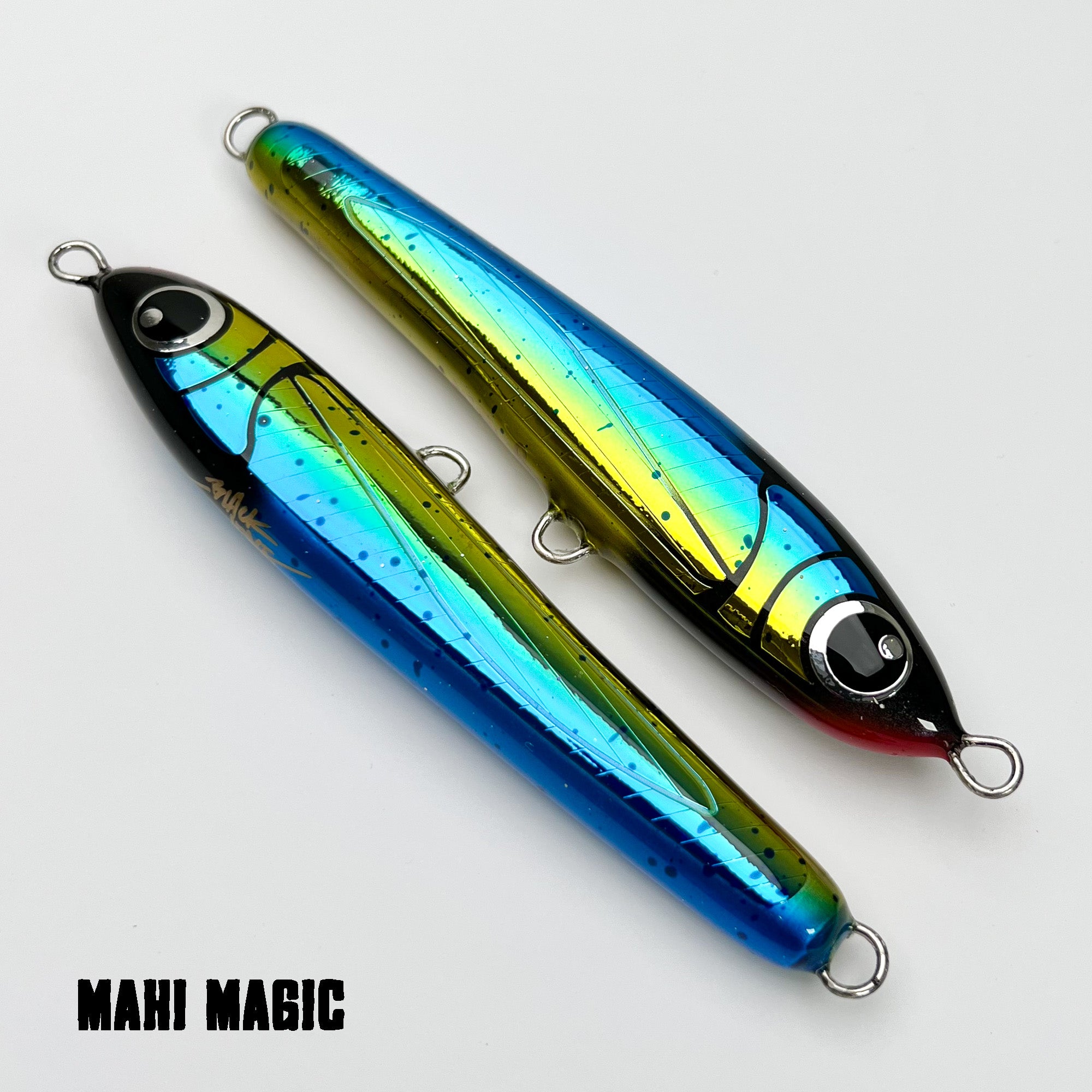 Black Marbling Blue Belly – KaoMadness Custom Lures