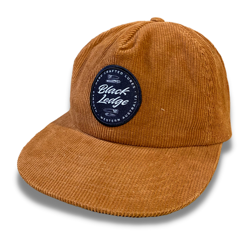 Cord Hat - Circle Logo Patch